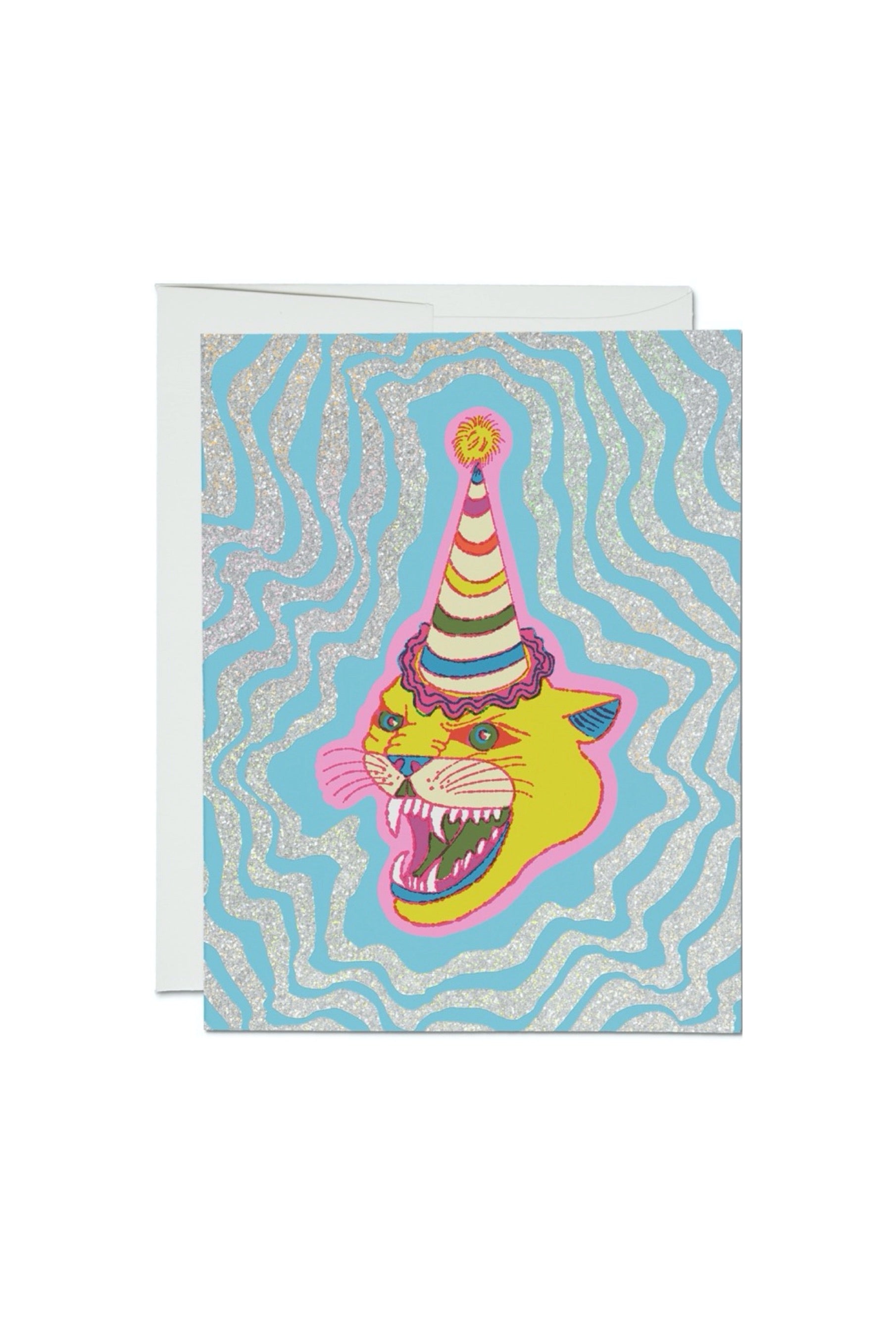 Party Hat Cat Card