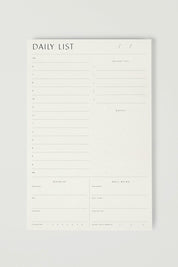 Daily List Pad