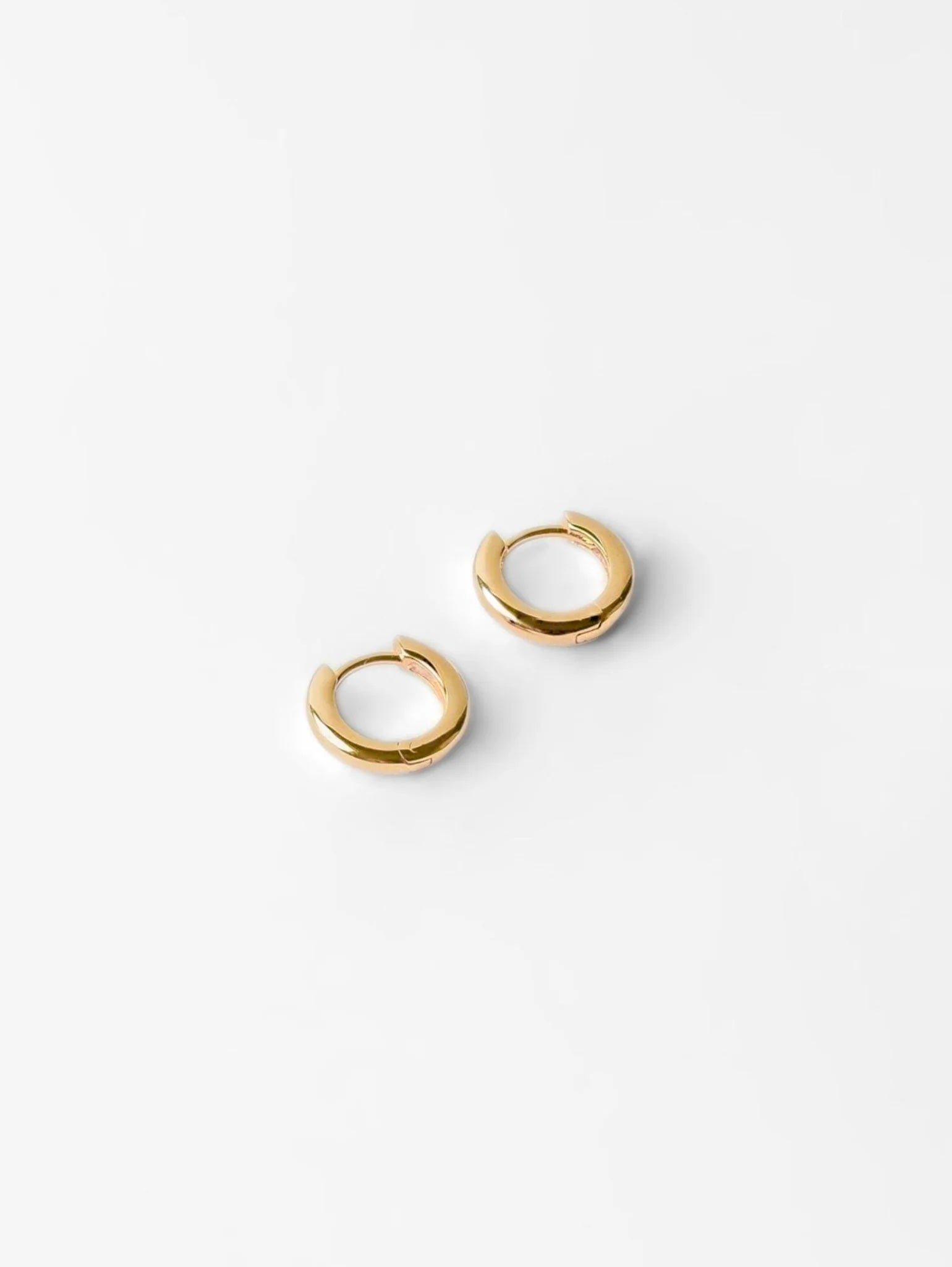 Gold Small Huggie Hoops