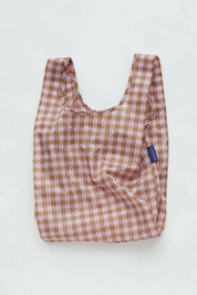 Baby Rose Pixel Gingham Baggu