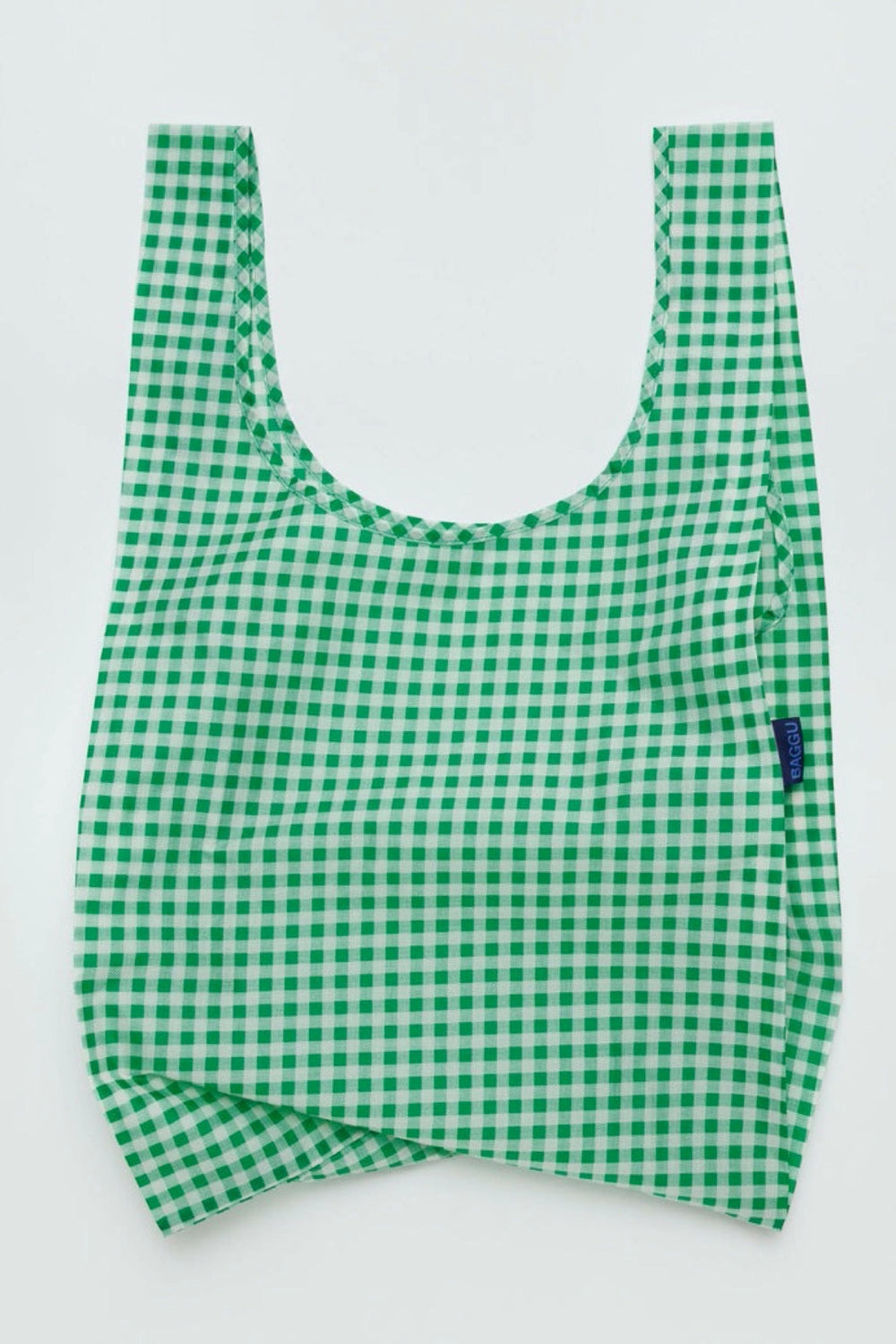 Green Gingham Baggu