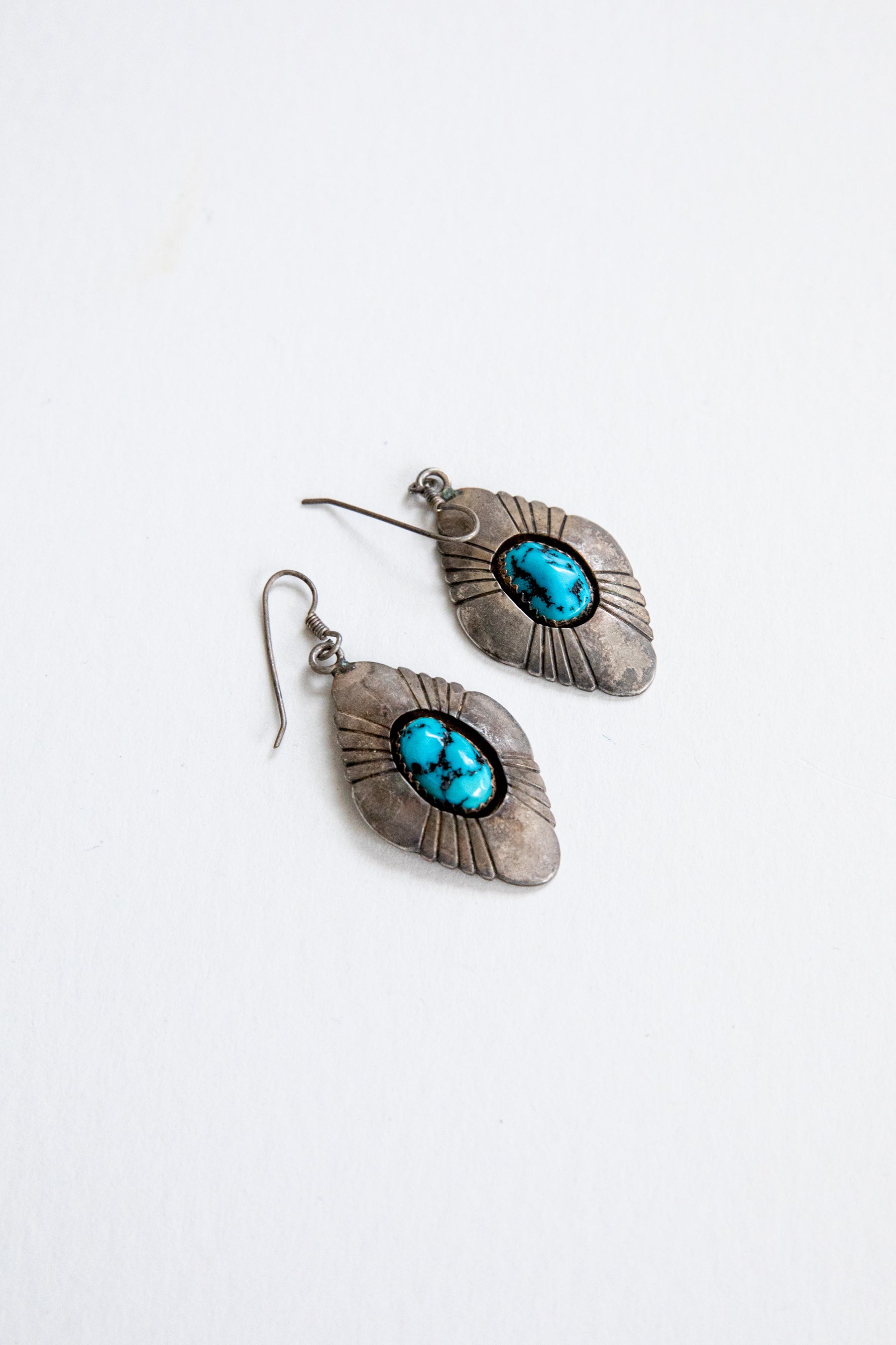 S Dickens Turquoise Earrings