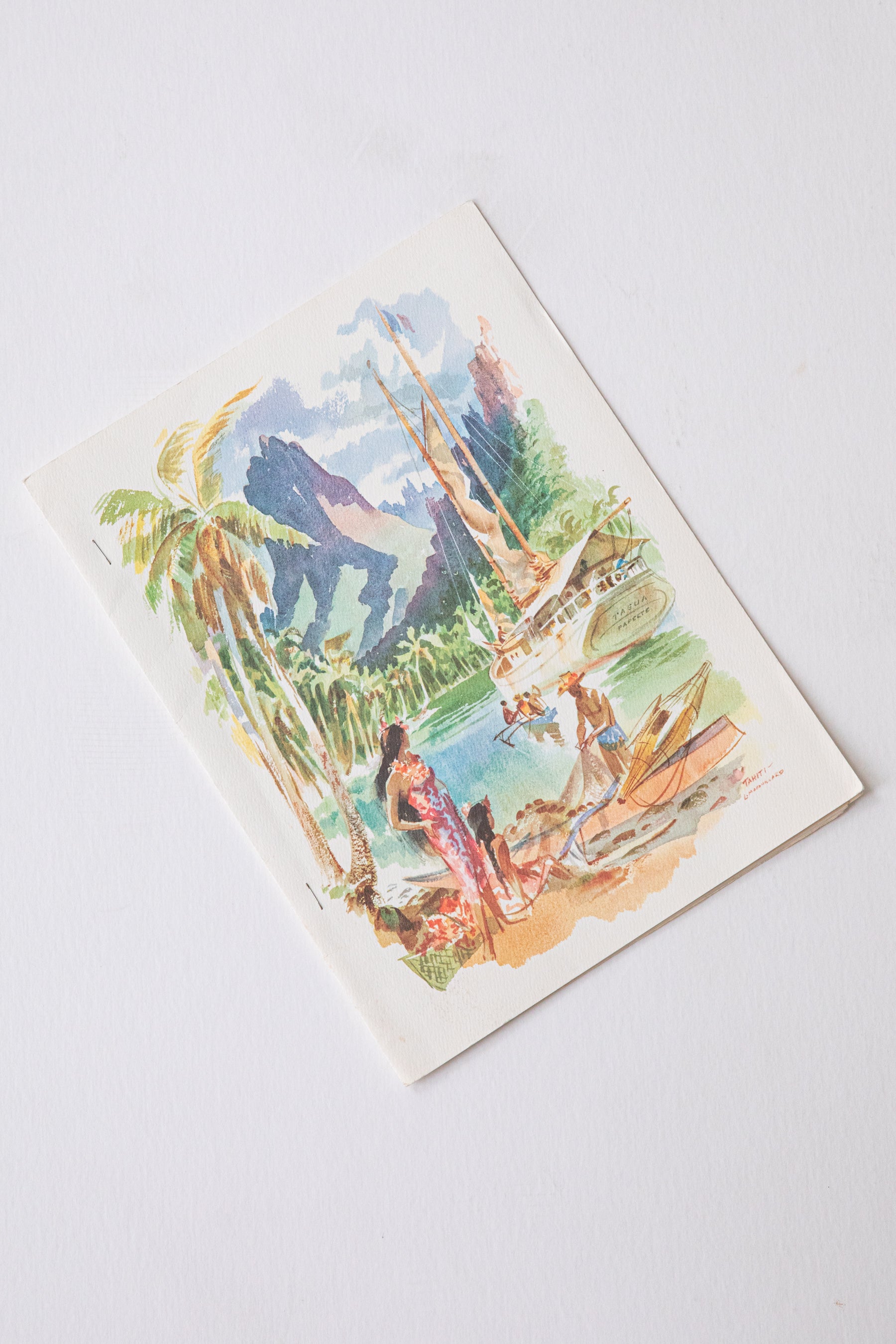 Tahiti Landscape Print