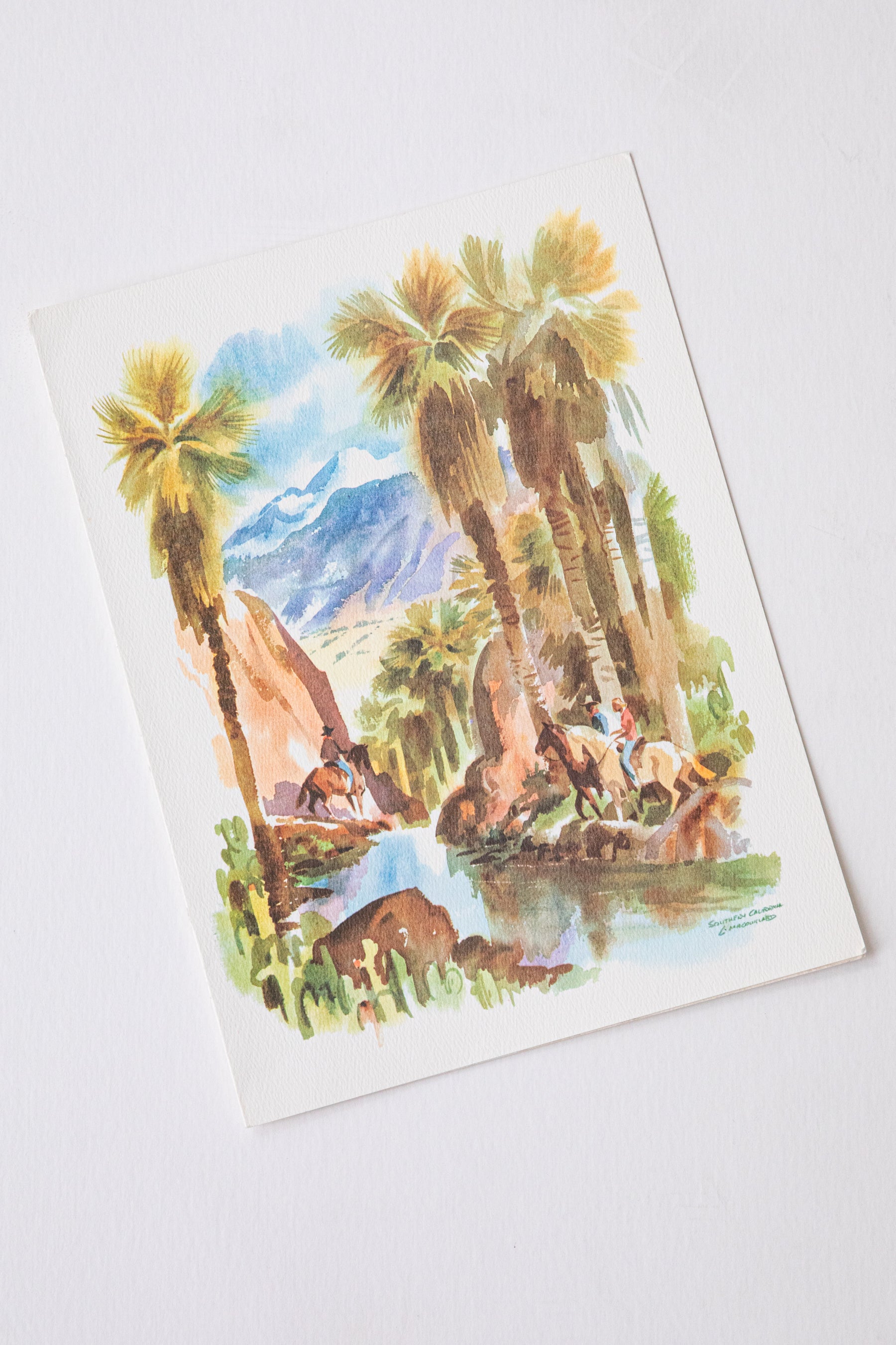 Southern California Western Landscape Print