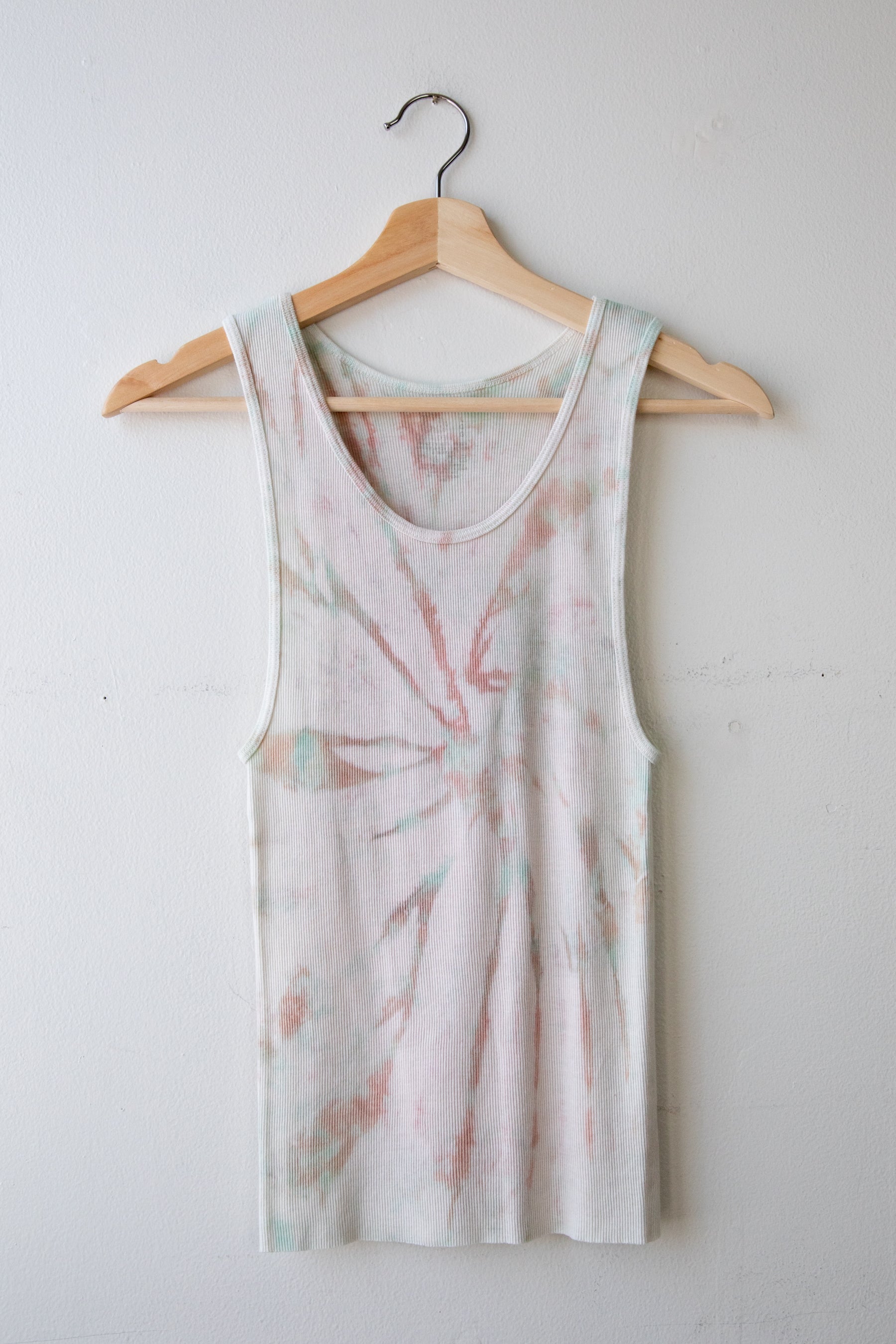 Earthy Tie Dye Tank 001