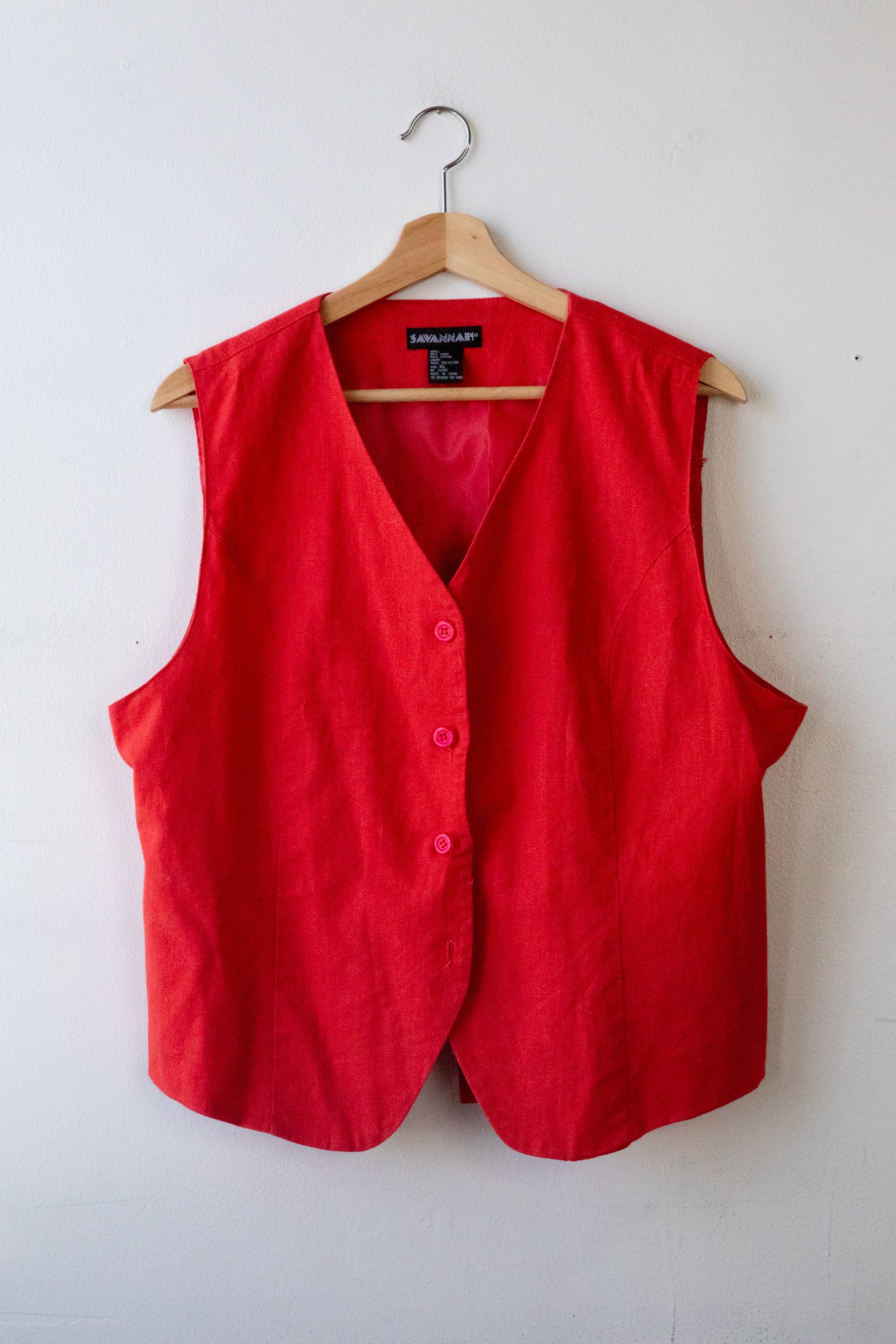 Red Savannah Vest