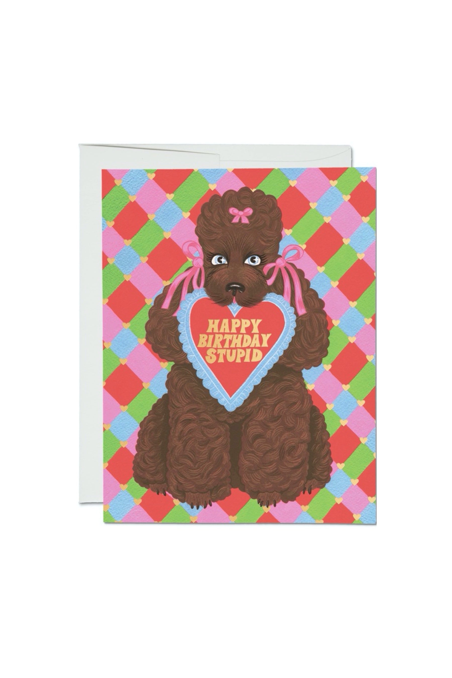 Birthday Poodle Card