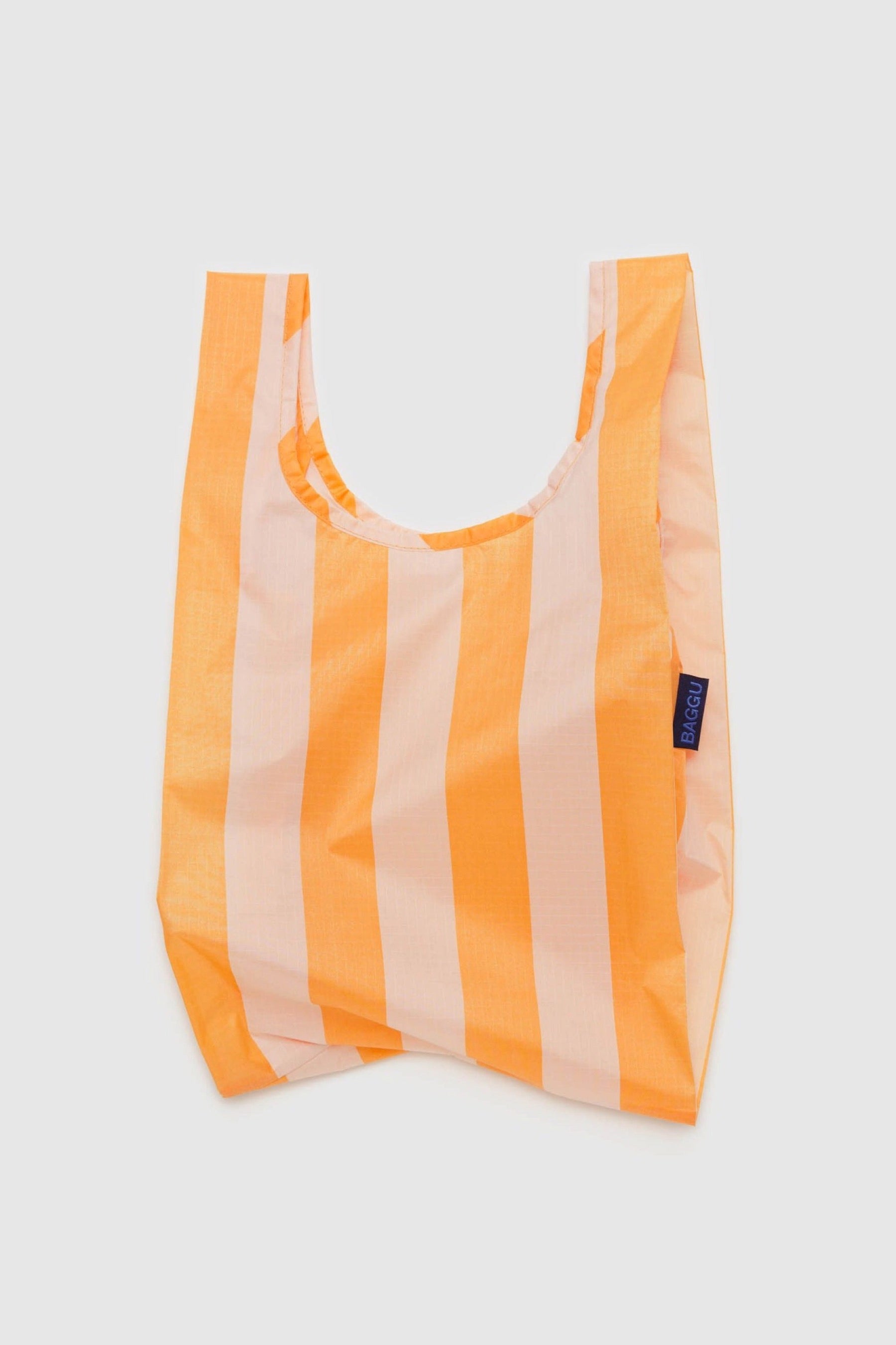 Baby Tangerine Wide Stripe Baggu