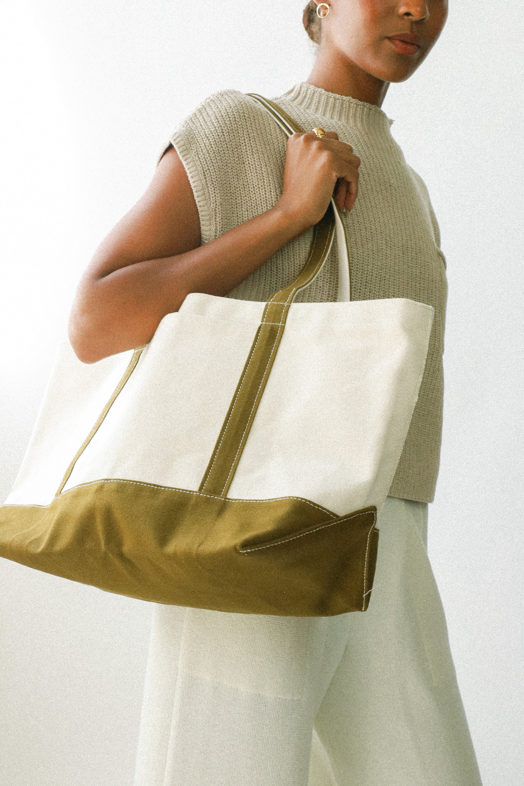 Medium Tamarind Heavyweight Canvas Tote