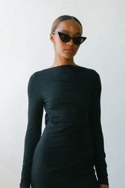 Black Simone Dress