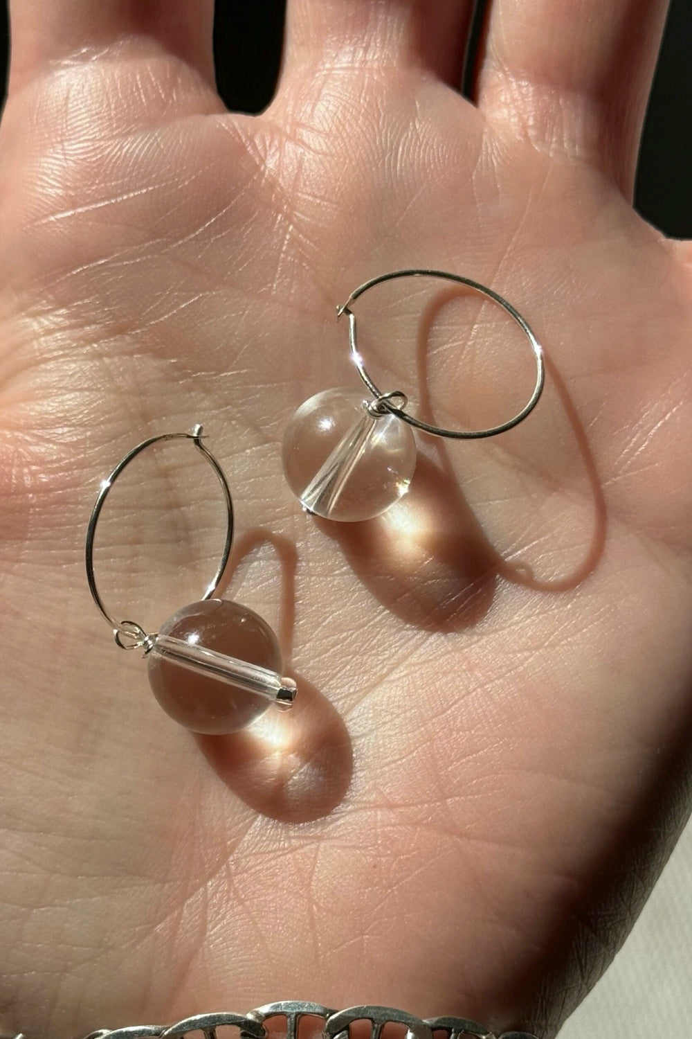 Mini Quartz Hoops