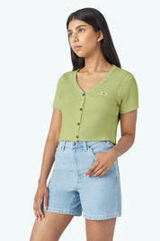 Pale Green Emporia Top