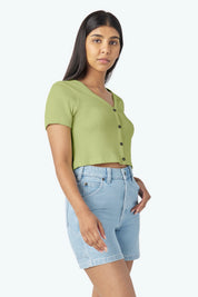 Pale Green Emporia Top