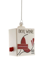 Boxed Wine Ornament