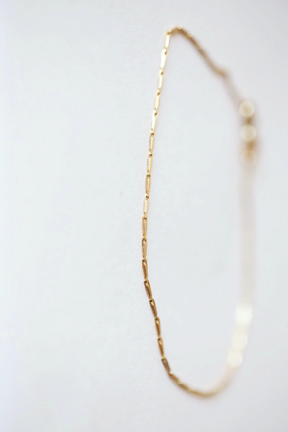 14k Gold Haystack Bracelet