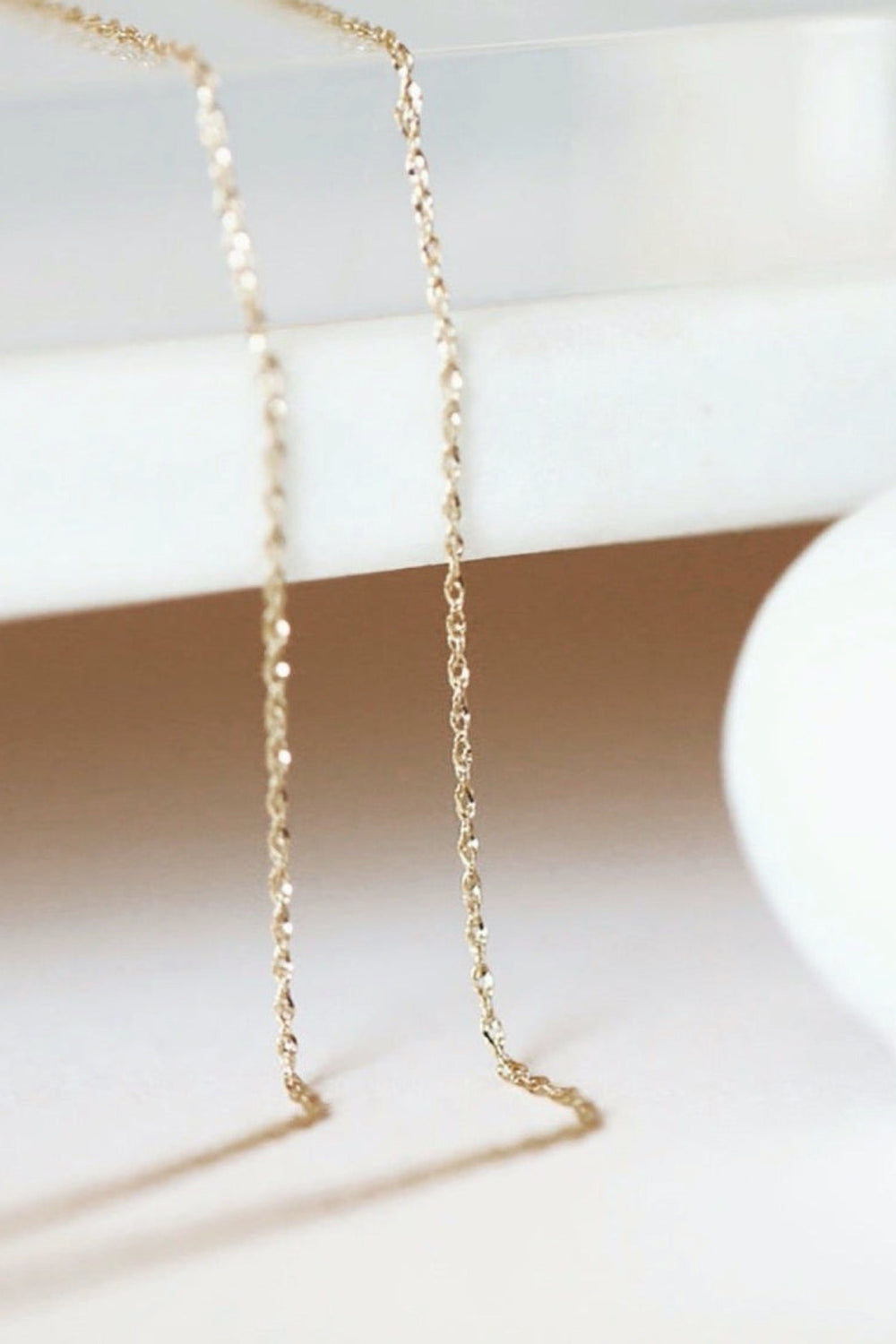 14k Gold Second Skin Necklace