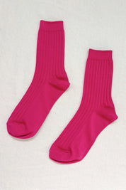 Fuchsia Her Socks