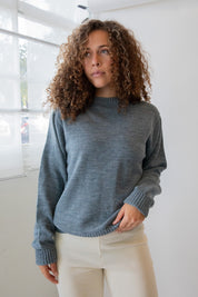 Blue Cox Wool Sweater