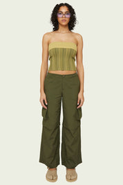 Nori Empire Strapless Top