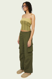 Nori Empire Strapless Top