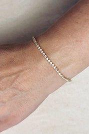 Gold Tennis Bracelet