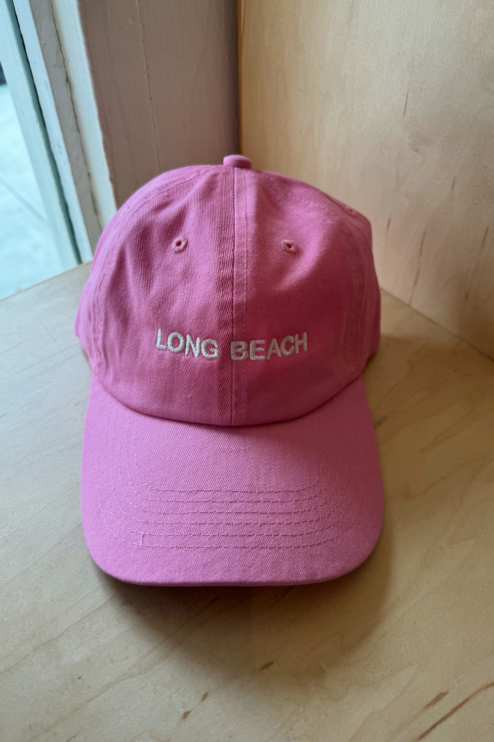 X Prism Pink Long Beach Hat