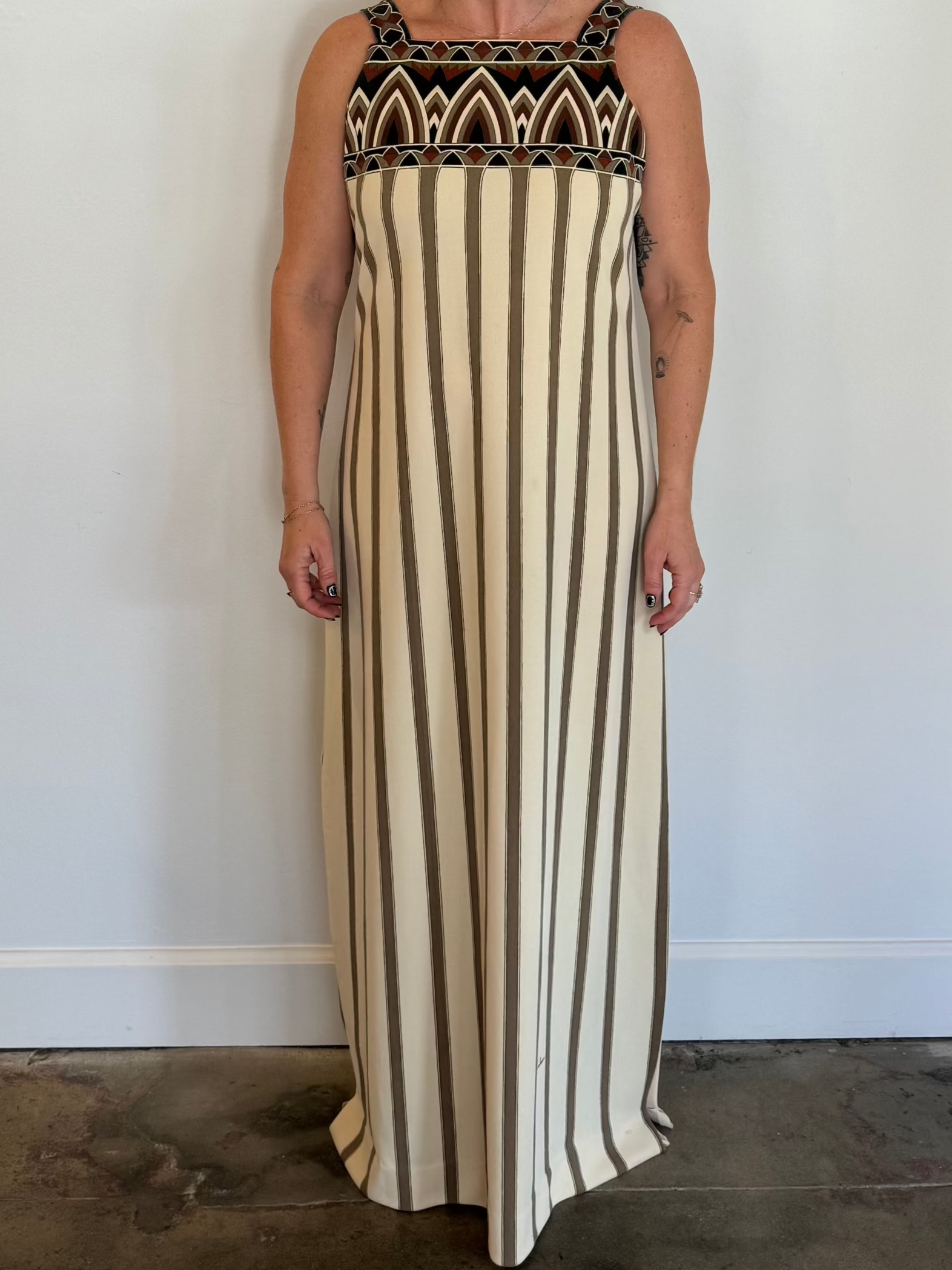 Art Deco Column Dress