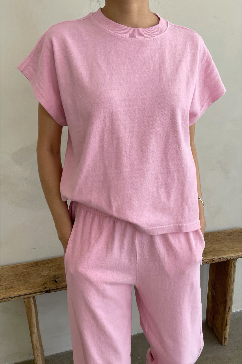 Pink Jeanne Tee