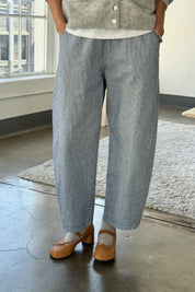 Blue Stripe Arc Pant