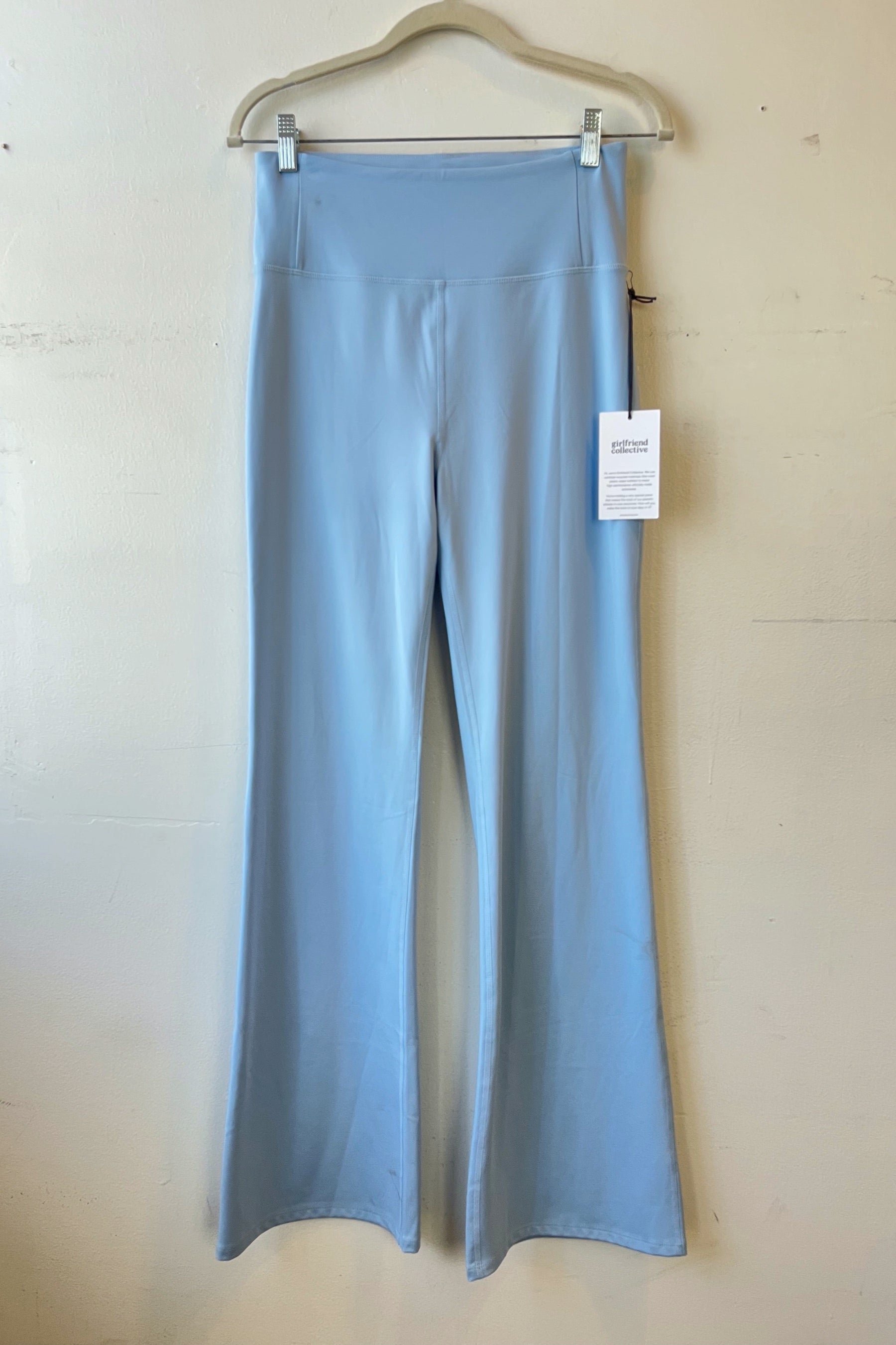 Damaged Cerulean Compressive Flare Legging