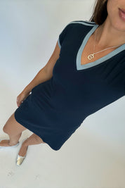 Nantucket Blue Isadre Dress