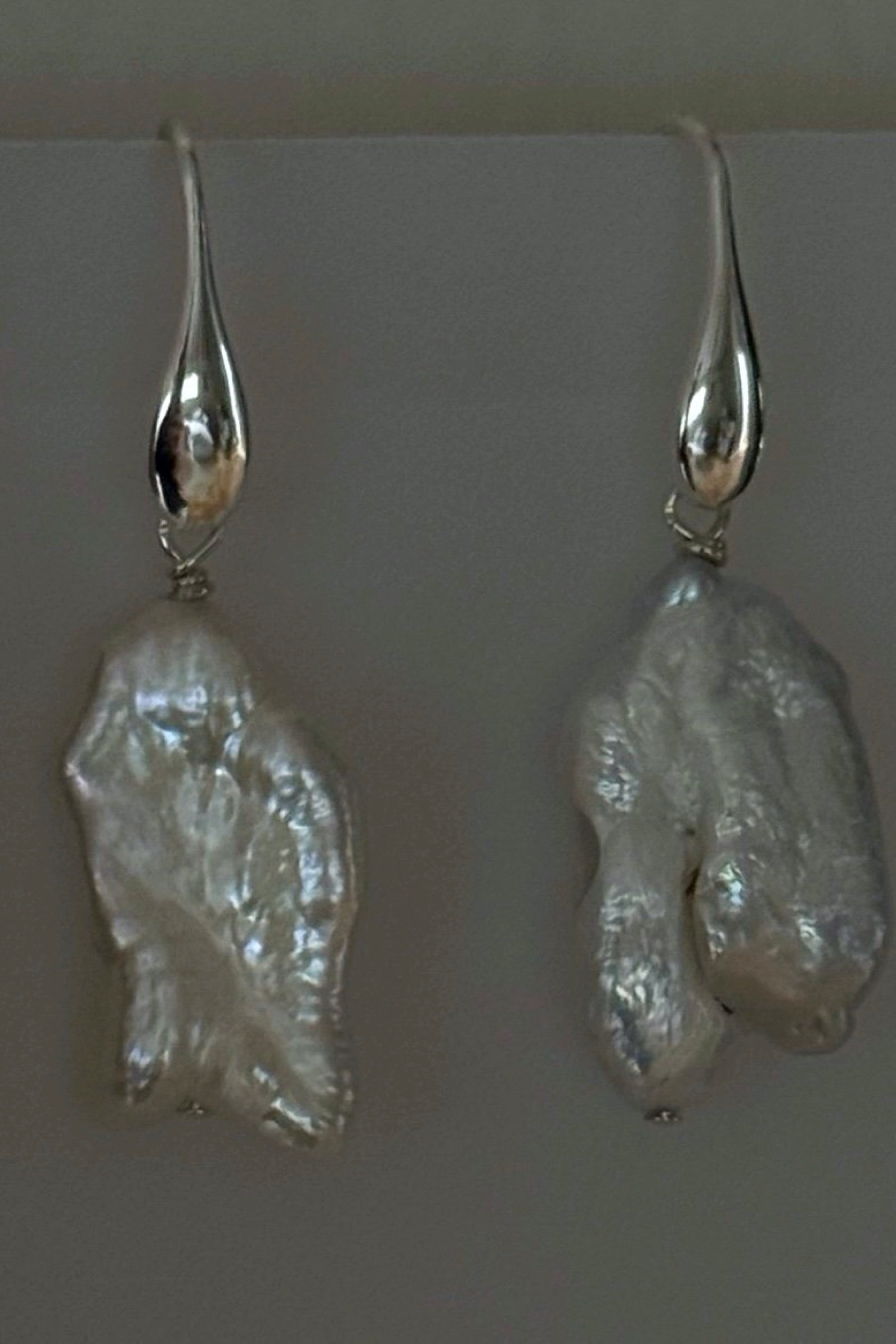 Teardrop Pearl Earrings