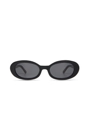 Gloss Black Lyric Leigh Sunglasses