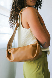 Tan Charlotte Shoulder Bag