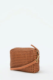 Tan Rattan Midi Sac