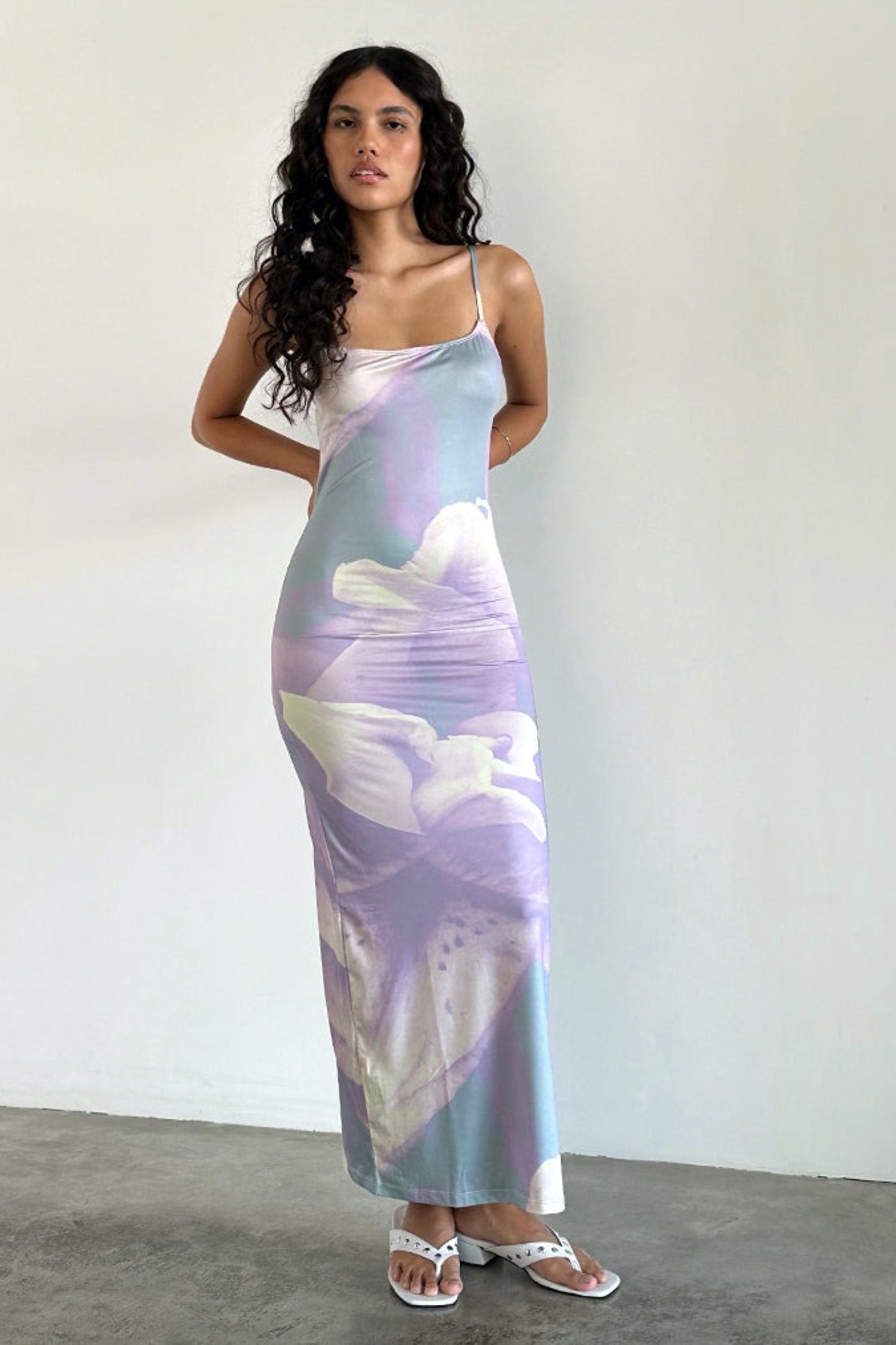 Orchid Petals Norila Dress