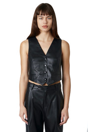 Black Elizabeth Vest