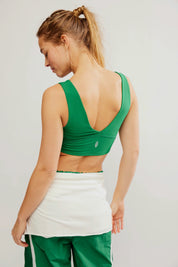 Heritage Green Never Better Crop Cami