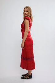 Red Dahlia Foolish Heart Dress