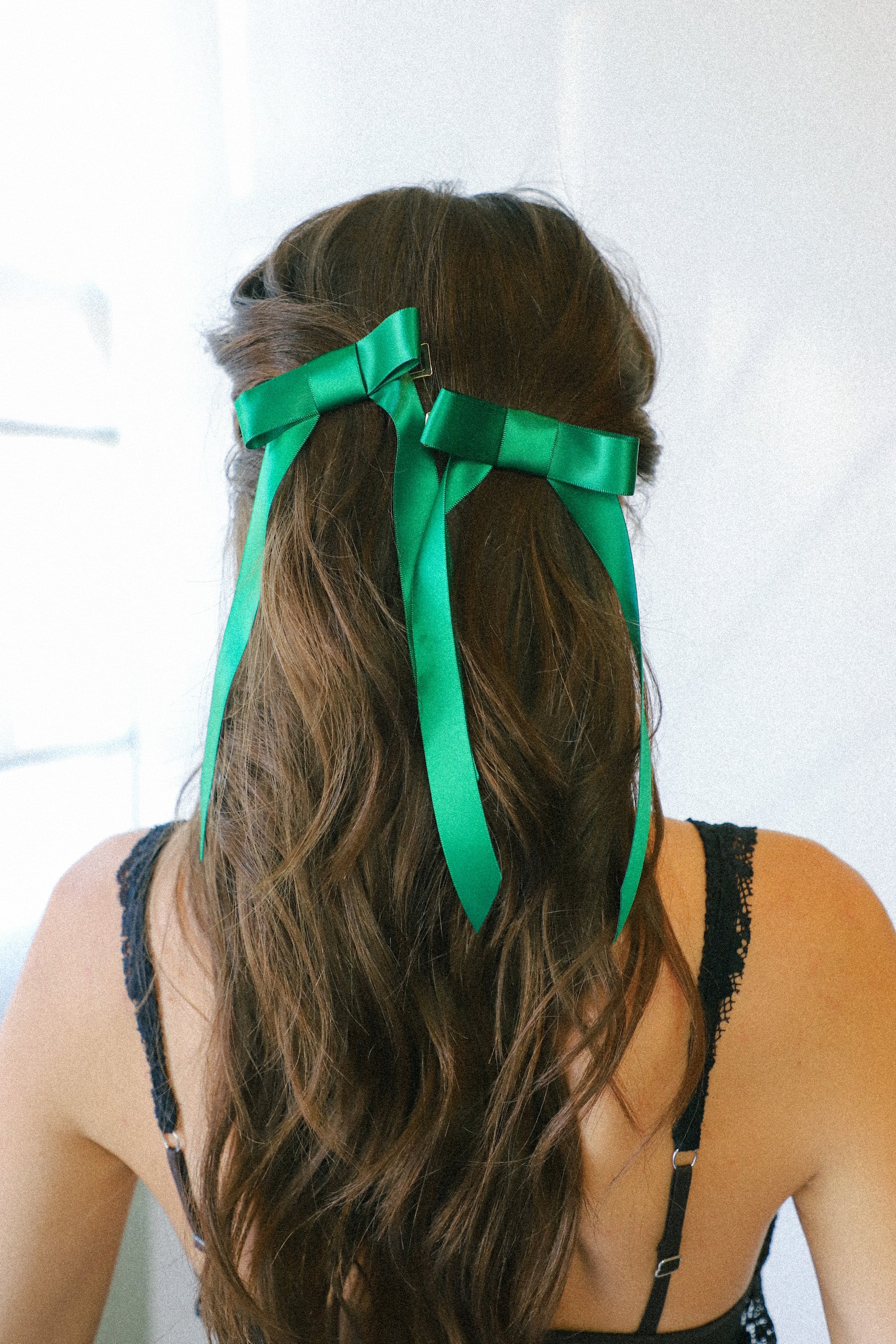 Forest Green Mini Bow Set