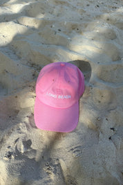 X Prism Pink Long Beach Hat