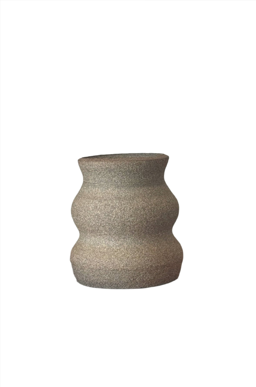 Stoneware Curvy Vase 005