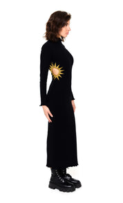 Lurex Sun Cutout Dress