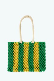 Emerald + Yellow Sandy Bag