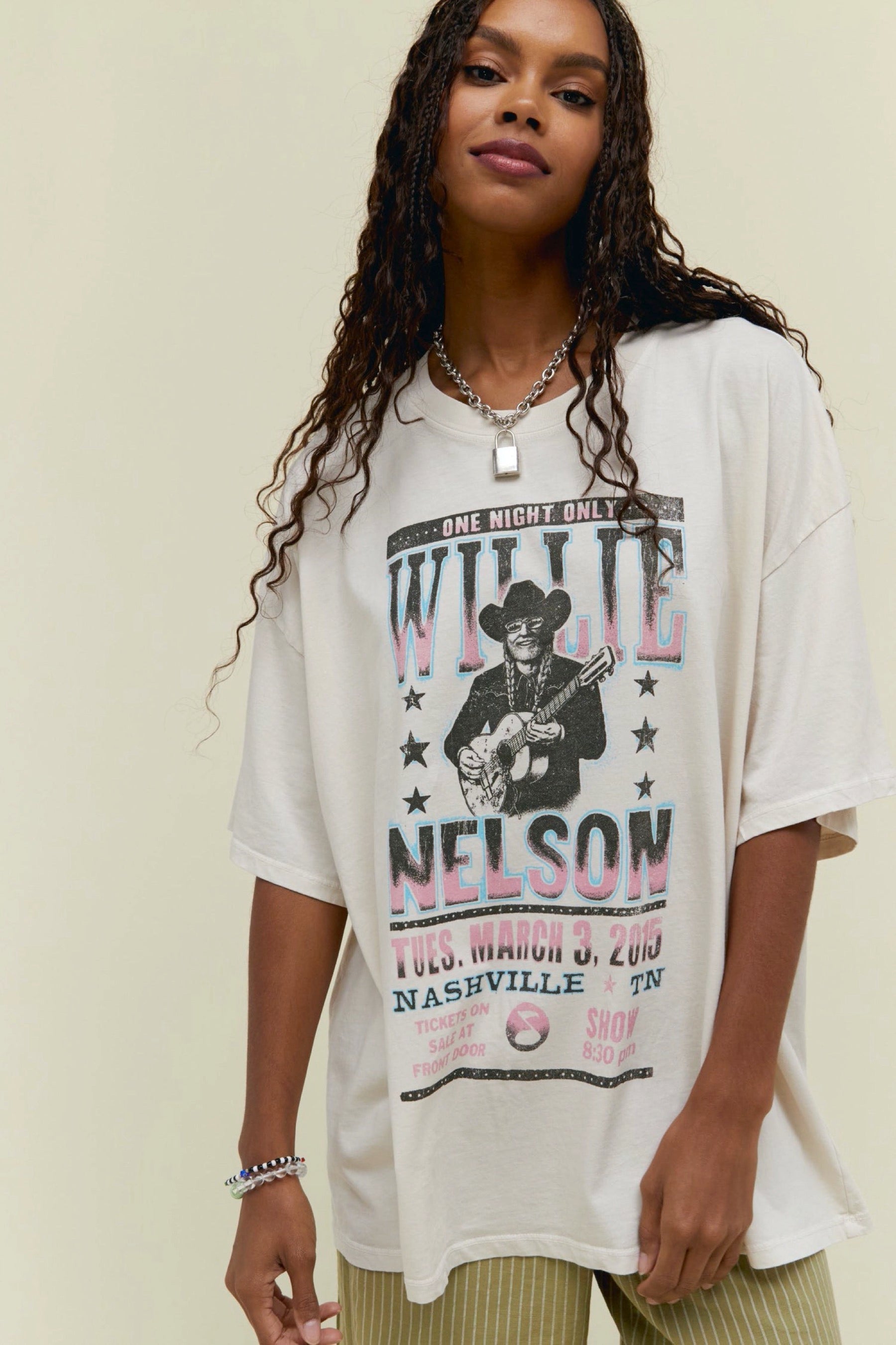 Willie Nelson One Night Only OS Tee