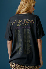 Shania Twain Come On Over 1988 Merch Tee