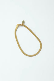 Gold Herringbone Bracelet