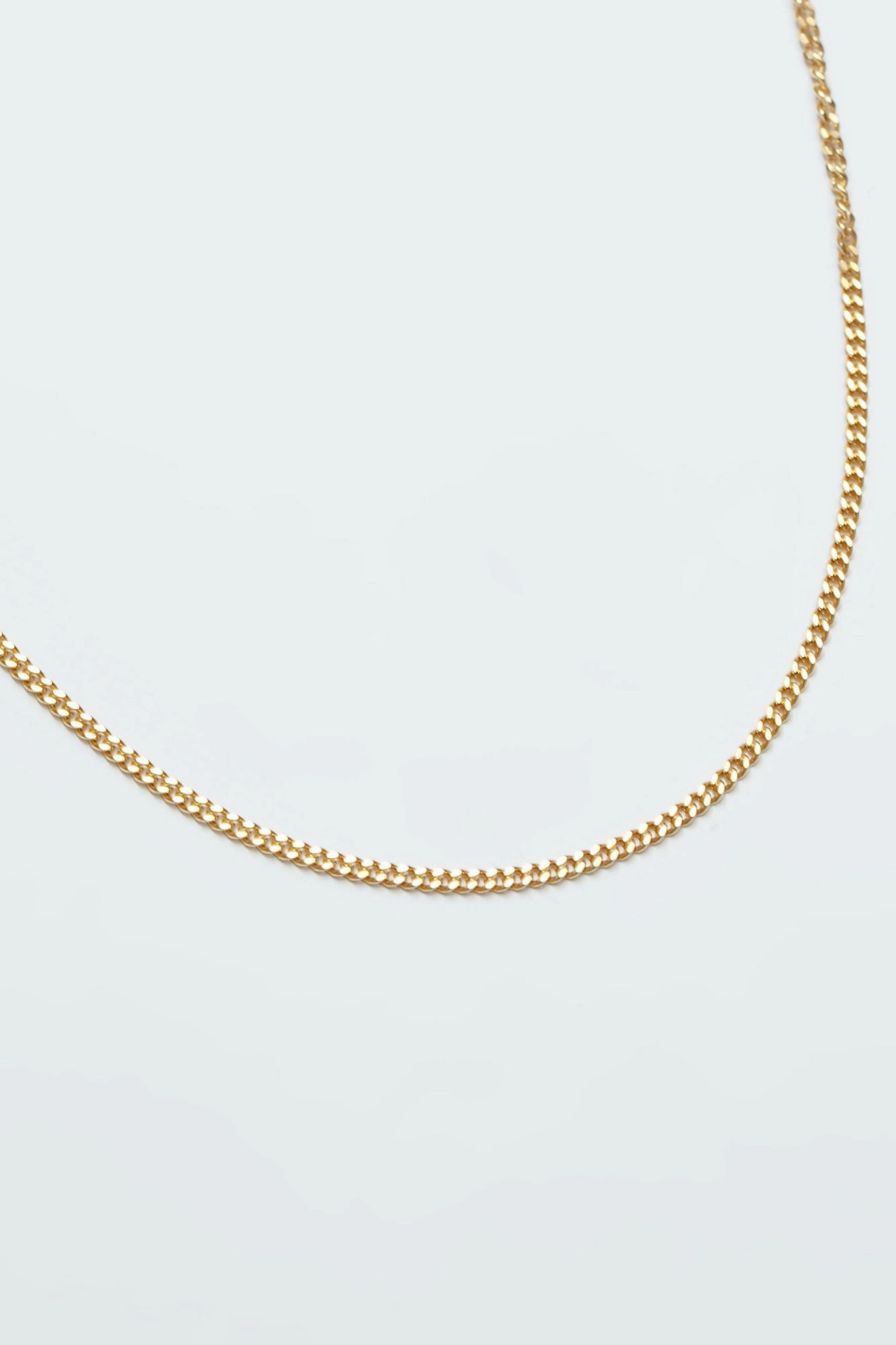 Gold Curb Chain