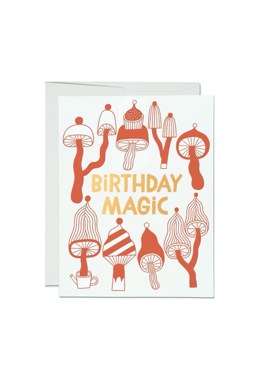 Mushroom Magic Birthday Card