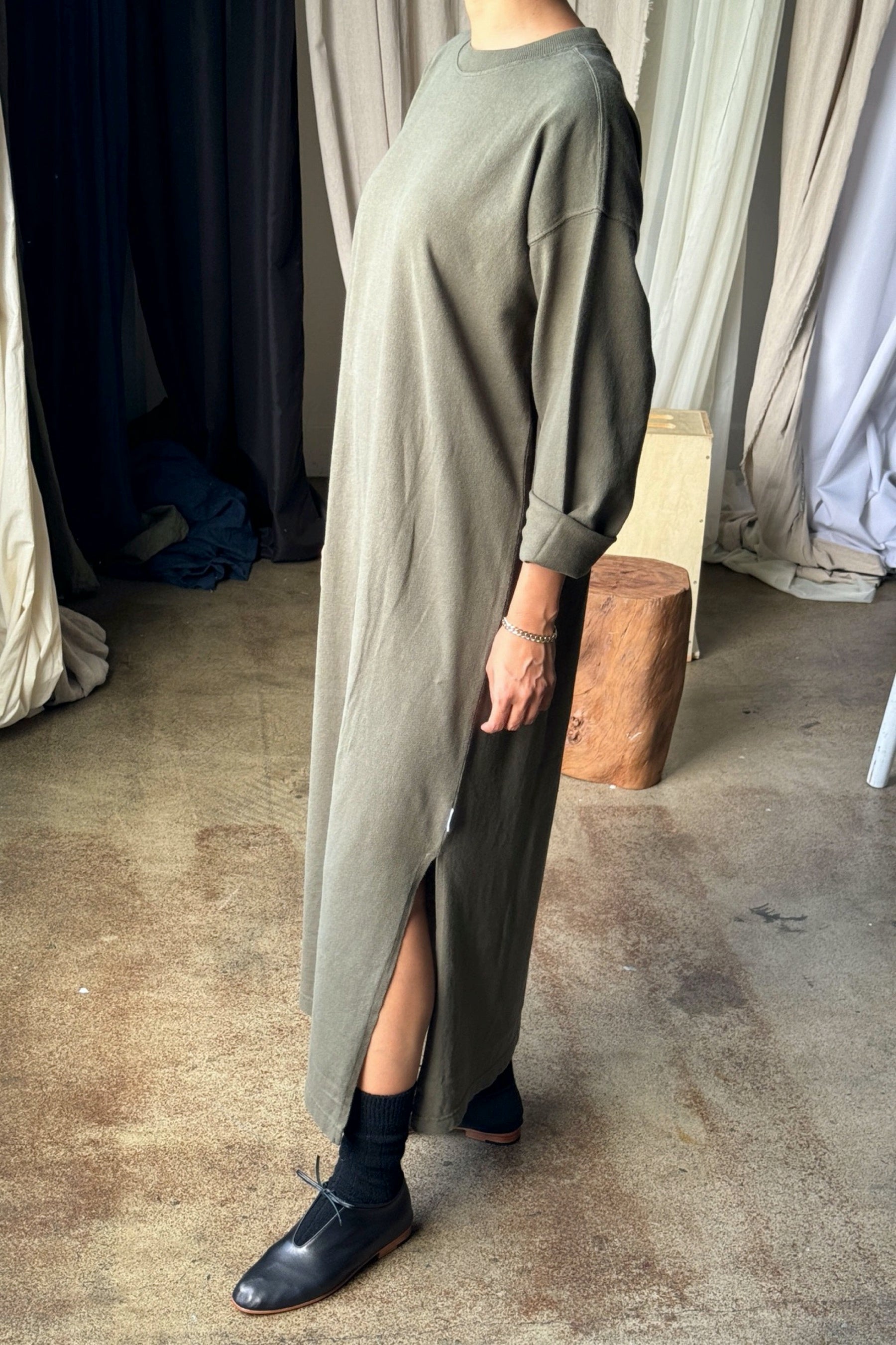 Olive Green Sunday Dress